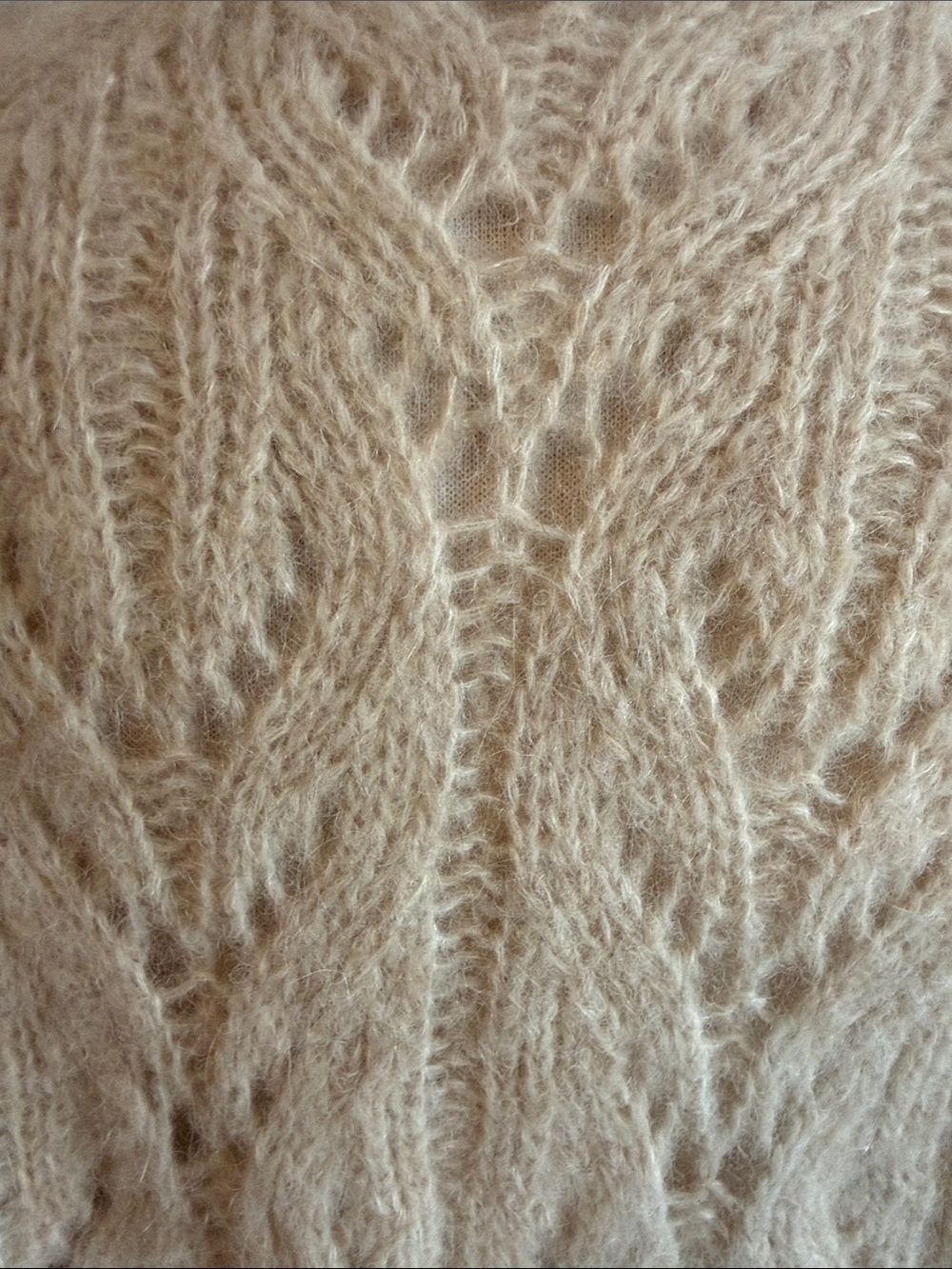 Hartford Cable Knit Alpaca Blend Cardigan - Picture 5 of 6